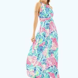 Lilly Pulitzer MARTINA MAXI DRESS Multi Beach Please
